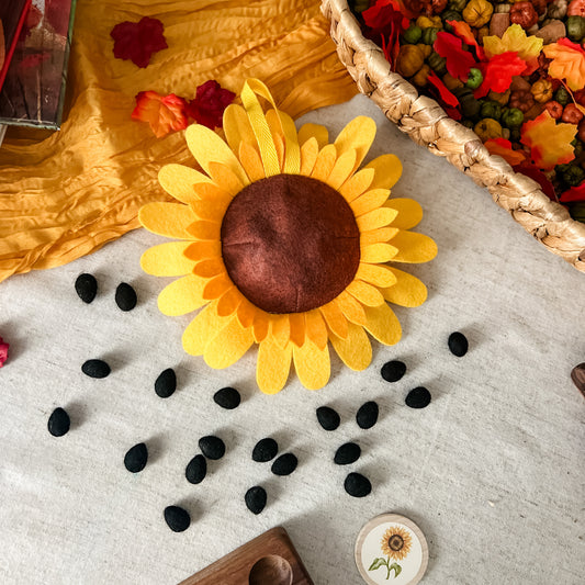 Sunflower Zipper Pouch