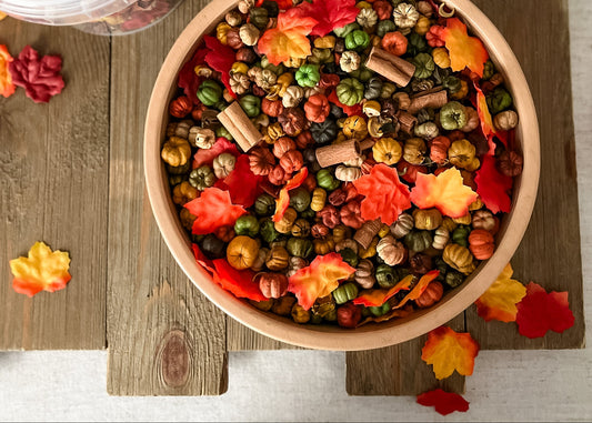 Autumnal Sensory Bin Filler