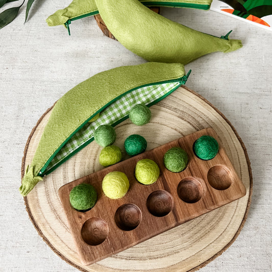 Peas in a Pod - Chickadees Wooden Toys