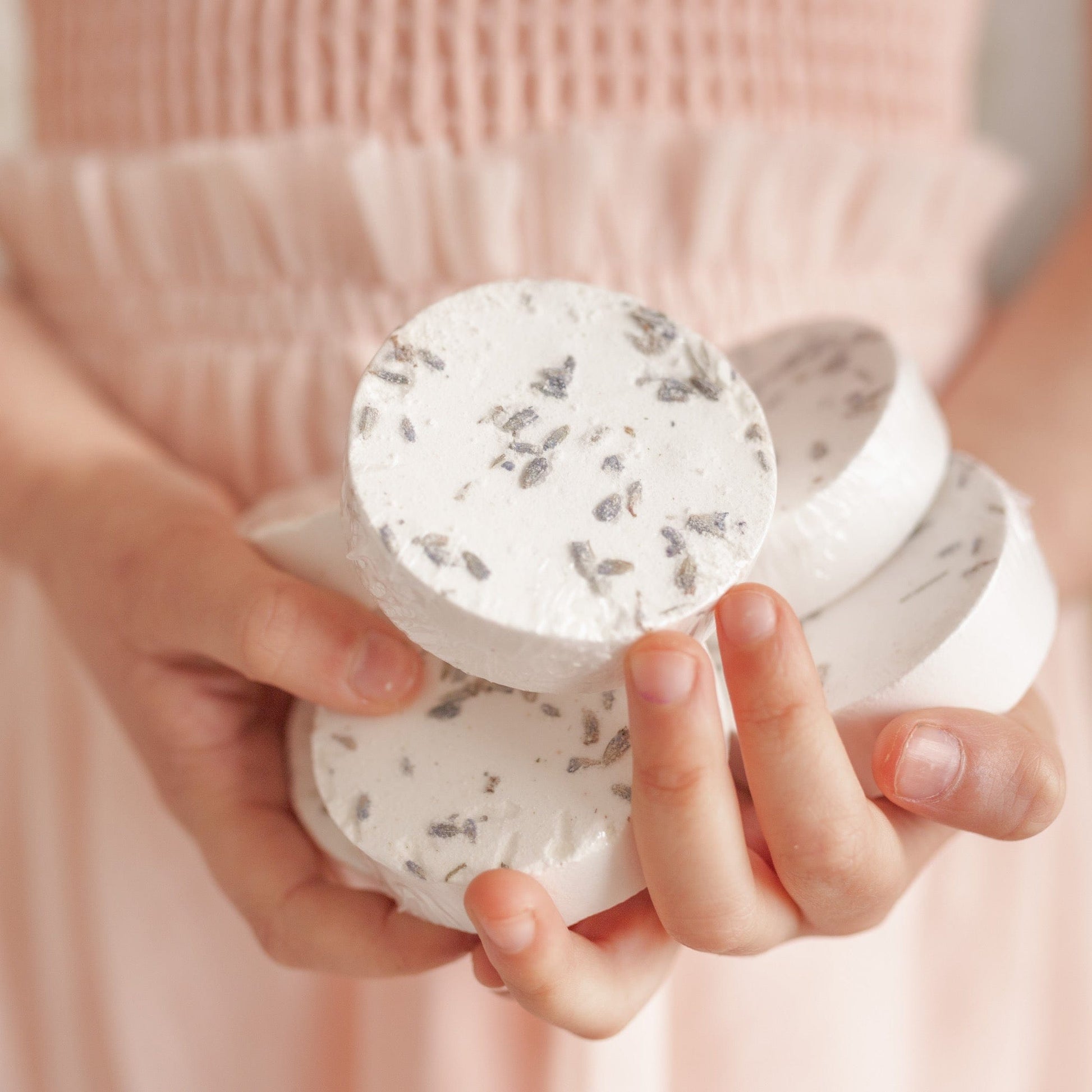 Sensory Lavender Shower Steamers for Calm and Relaxation - Chickadees Wooden Toys