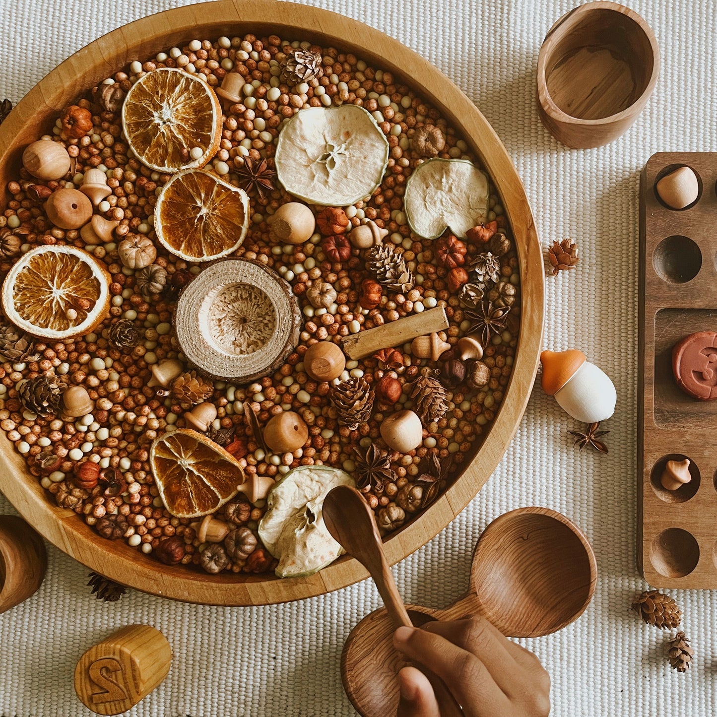 Autumnal Sensory Bucket
