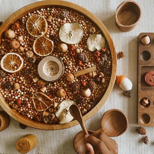 Autumnal Sensory Bucket