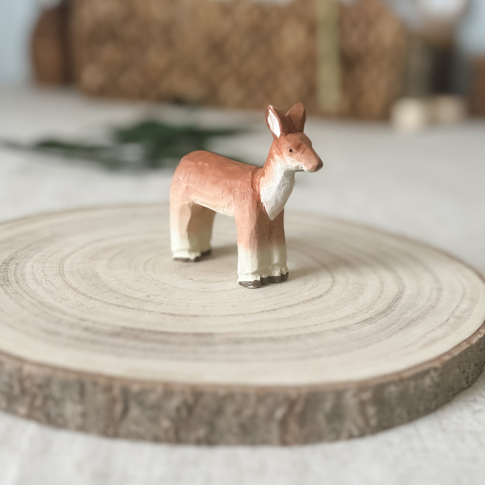 Wooden Deer - Chickadees Wooden Toys