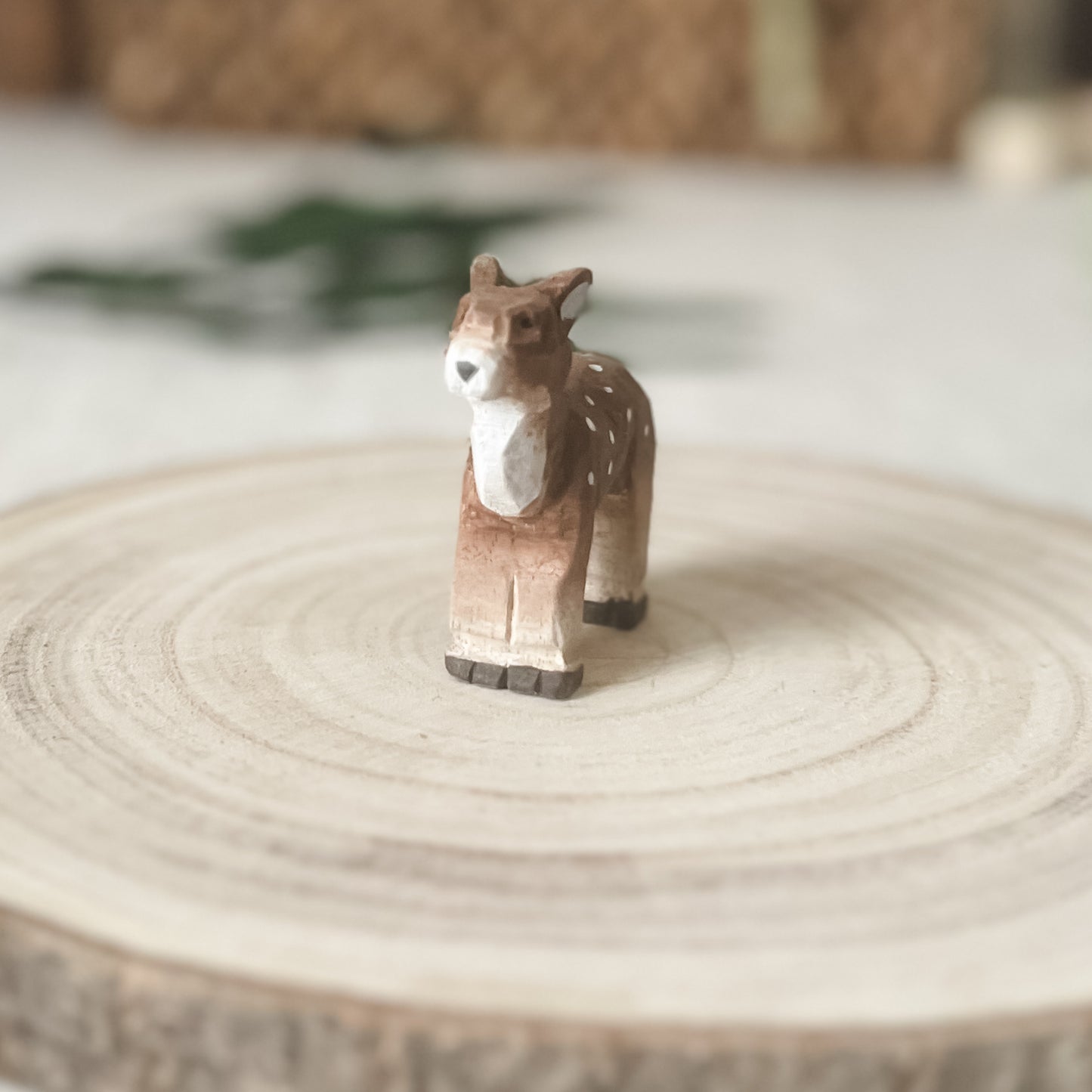 Wooden Fawn Deer - Chickadees Wooden Toys