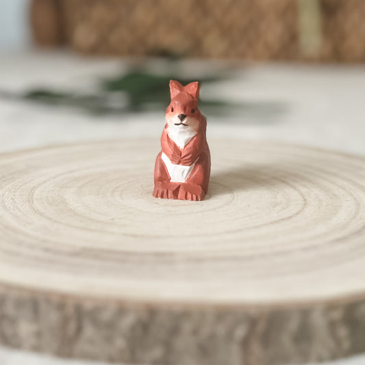 Wooden Red Squirrel