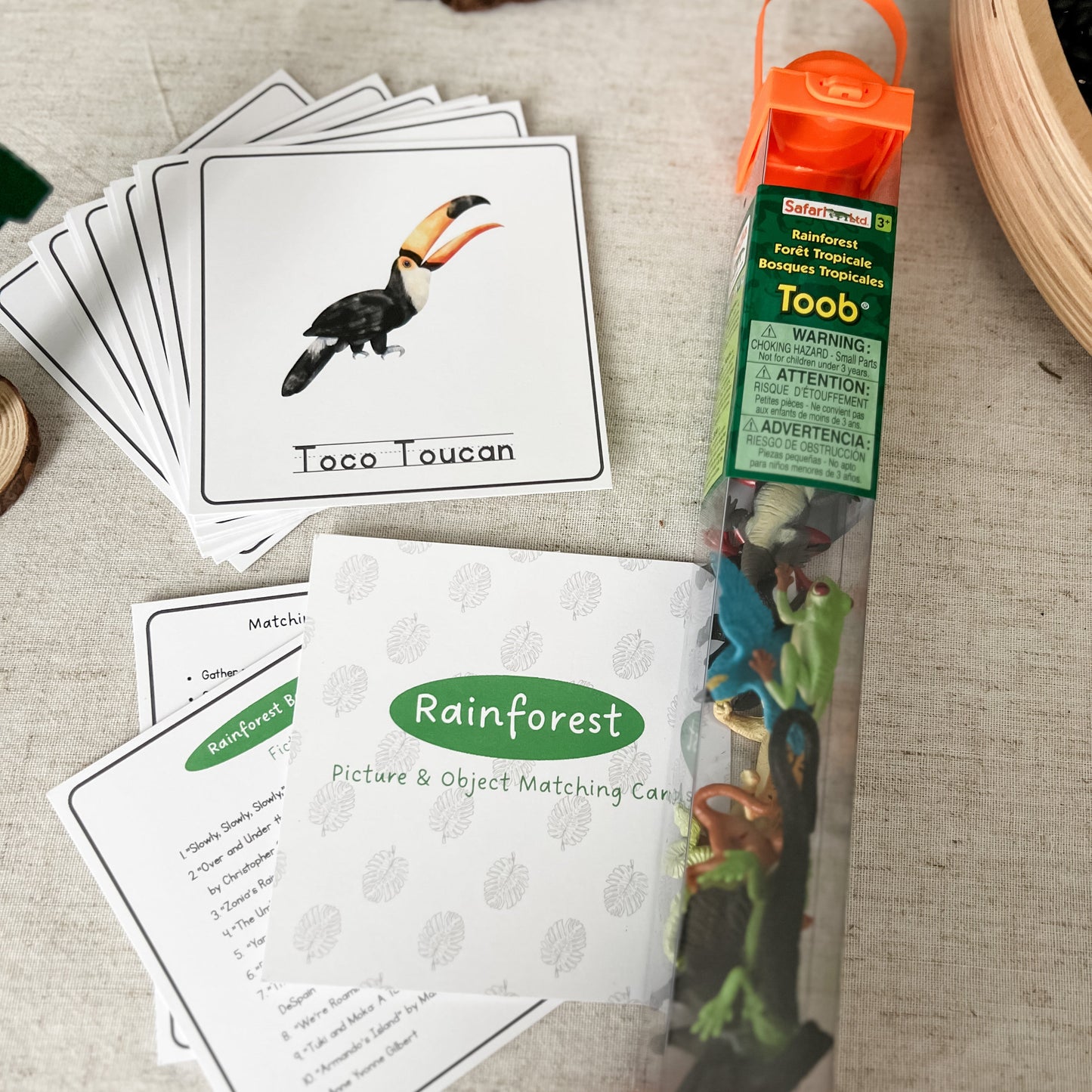 Rainforest - Read & Play Box