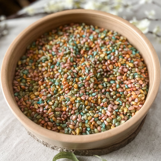 Pastel Play Corn Bucket