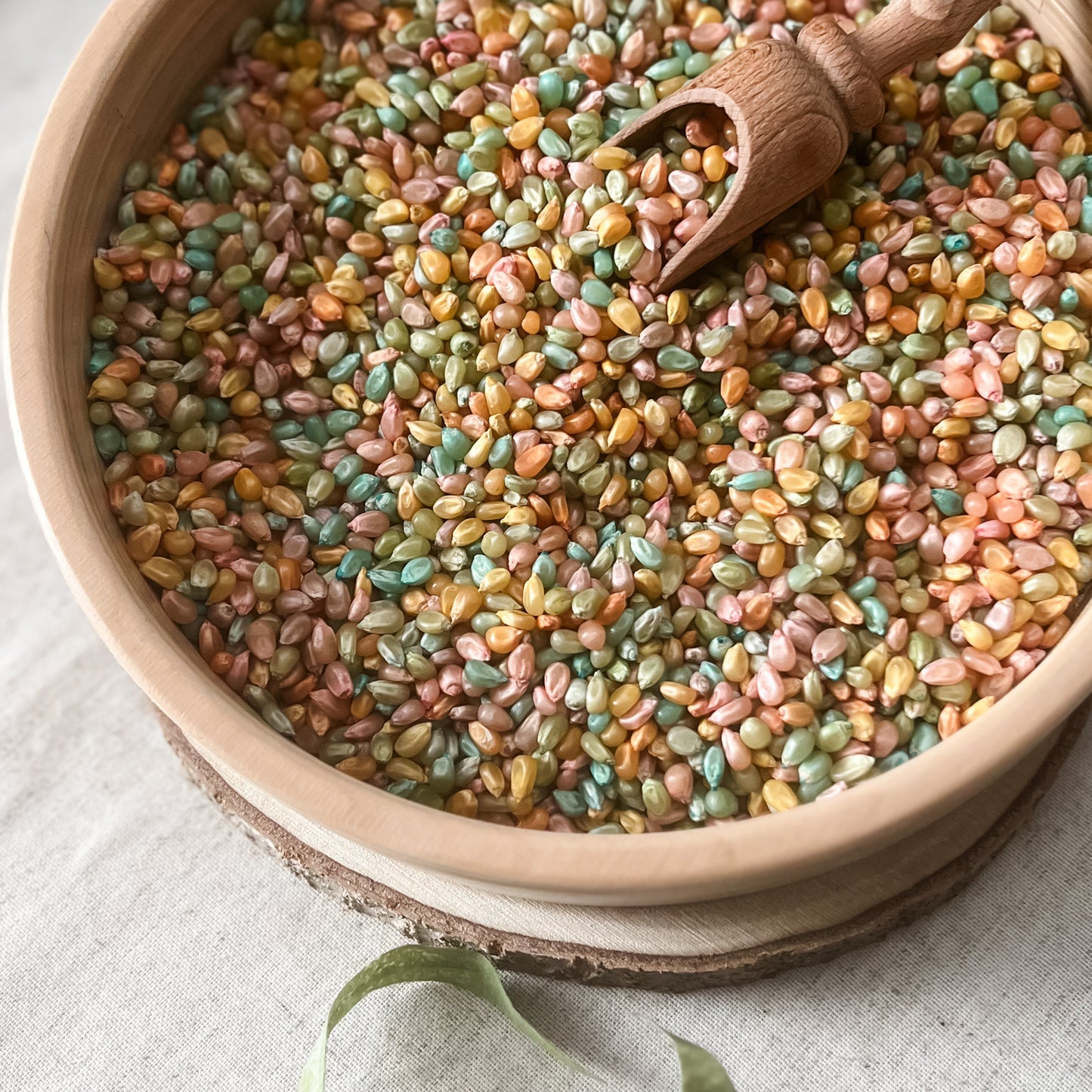 Pastel Play Corn Bucket