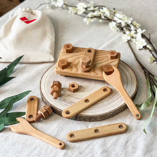 Wooden Constructor Set - Chickadees Wooden Toys