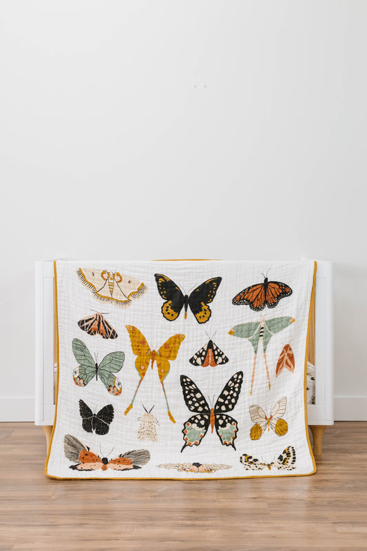 Butterfly Collector Quilt - Chickadees Wooden Toys