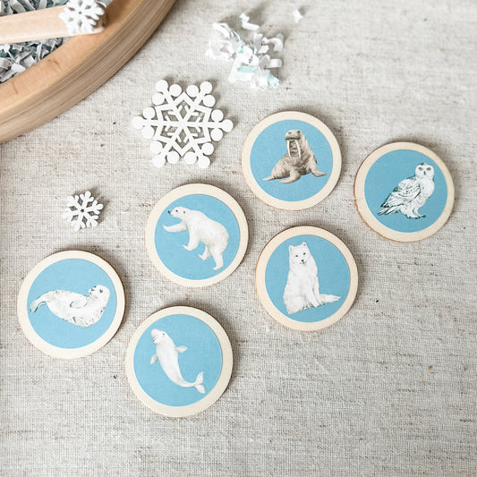 Arctic Dig & Play - NO Bin Filler - Chickadees Wooden Toys