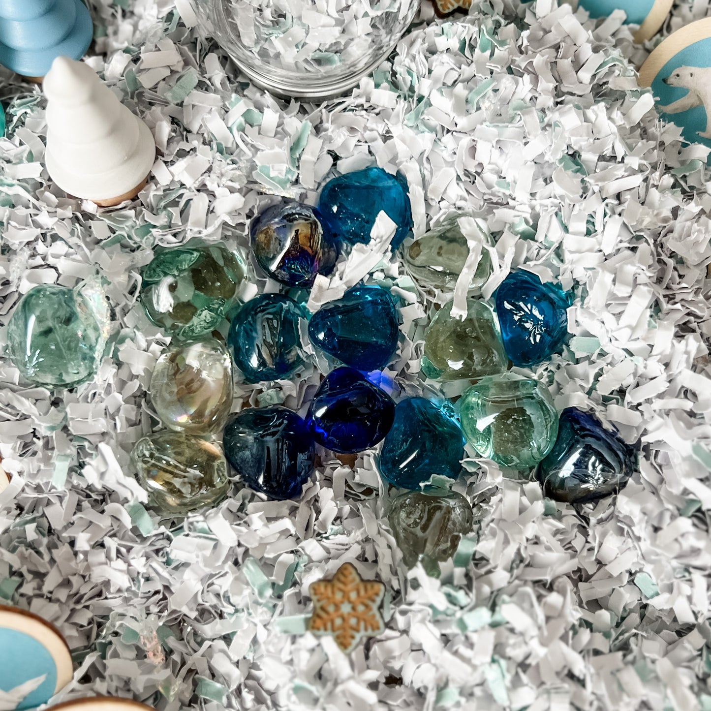 Arctic Dig & Play - NO Bin Filler - Chickadees Wooden Toys