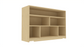 Montessori Classroom Shelf - 4' x 32" - Closed Back