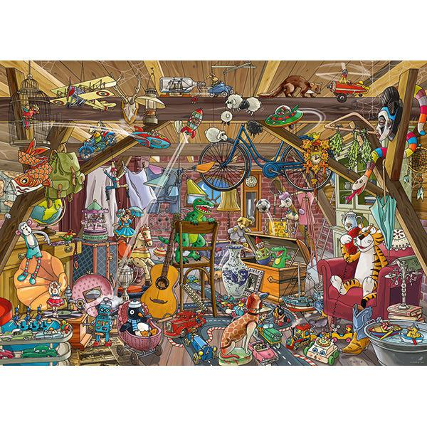 In the Attic 1000 Piece Jigsaw Puzzle Heye