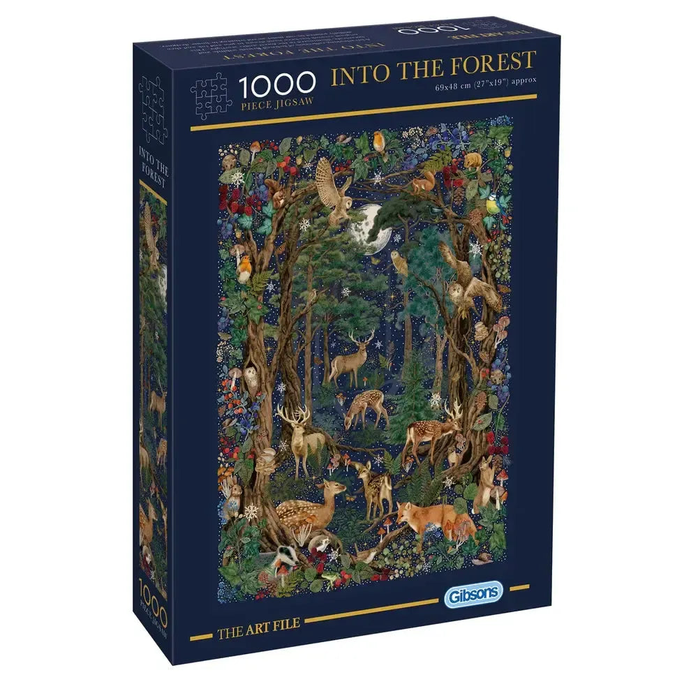Into the Forest 1000 Piece Jigsaw Puzzle Gibsons