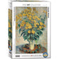 Jerusalem Artichoke Flowers by Monet 1000 Piece Jigsaw Puzzle Eurographics
