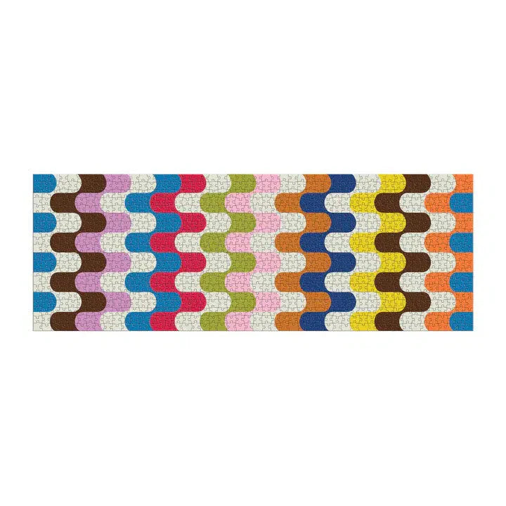 Jonathan Adler Bargello 1000 Piece Panoramic Jigsaw Puzzle Galison