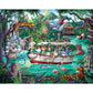 Jungle River Expedition 500 Piece Jigsaw Puzzle Boardwalk