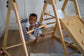 Juniper | Toddler Climber & Swing | Foldable - Chickadees Wooden Toys