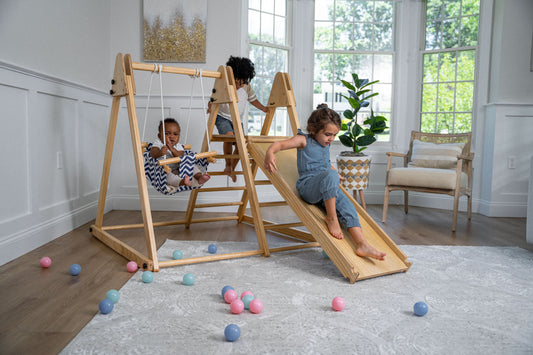 Juniper - Real Wood Folding Playset - Chickadees Wooden Toys