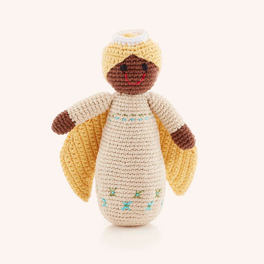 Angel Rattle - Chickadees Wooden Toys