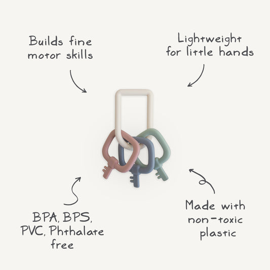 Key Toy - Chickadees Wooden Toys