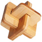 Kniffel Cross 3D Bamboo Puzzle Fridolin