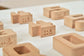 Montessori Wooden Number Height Blocks – Self-Correcting Math Learning Set
