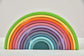 Wooden Rainbow Stacker Blocks