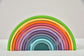 Wooden Rainbow Stacker Blocks