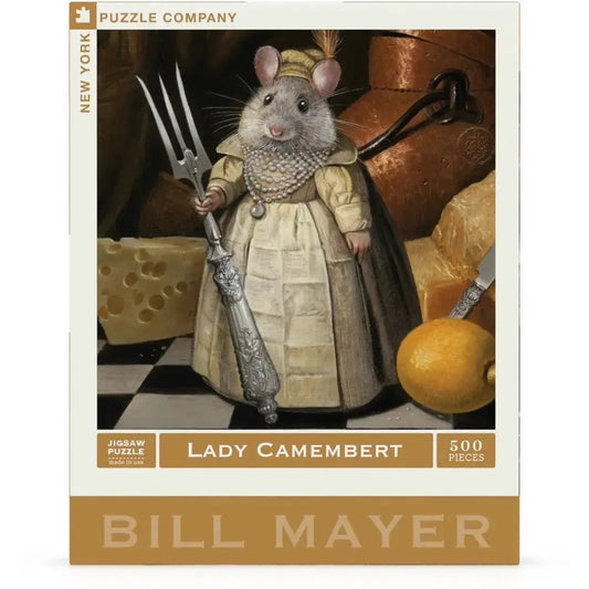 Lady Camembert 500 Piece Jigsaw Puzzle NYPC