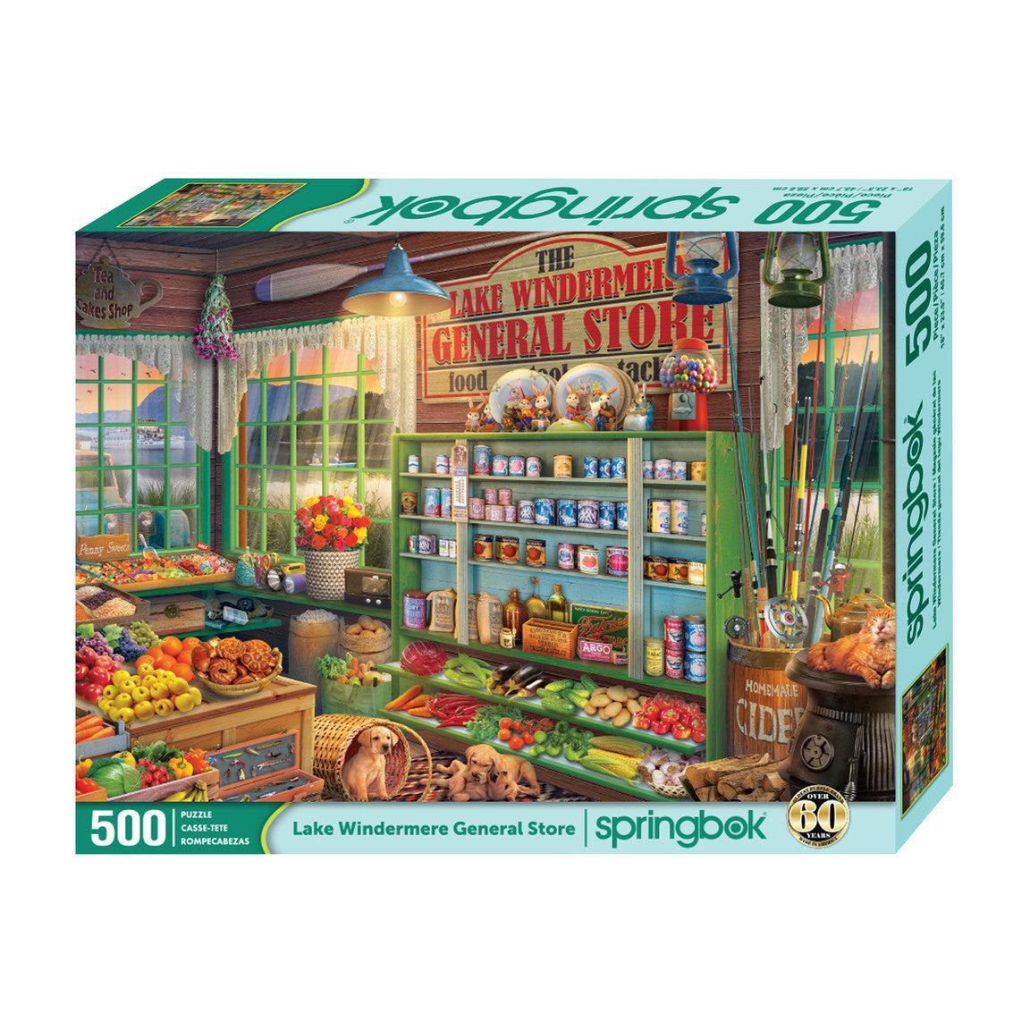 Lake Windermere General Store 500 Piece Jigsaw Puzzle Springbok