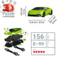 Lamborghini Huracán EVO Green 156 Piece 3D Jigsaw Puzzle Ravensburger