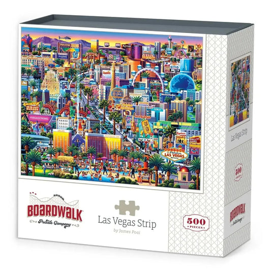 Las Vegas Strip 500 Piece Jigsaw Puzzle Boardwalk
