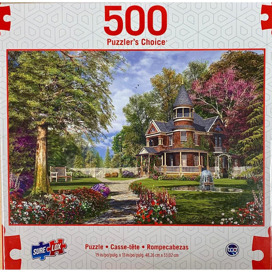 Late Summer Garden Puzzler's Choice 500 Piece Jigsaw Puzzle Sure Lox