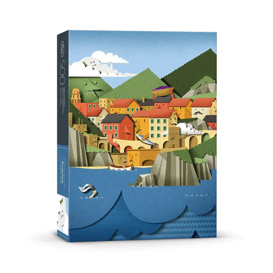 Le Cinque Terre 500 Piece Jigsaw Puzzle Fred