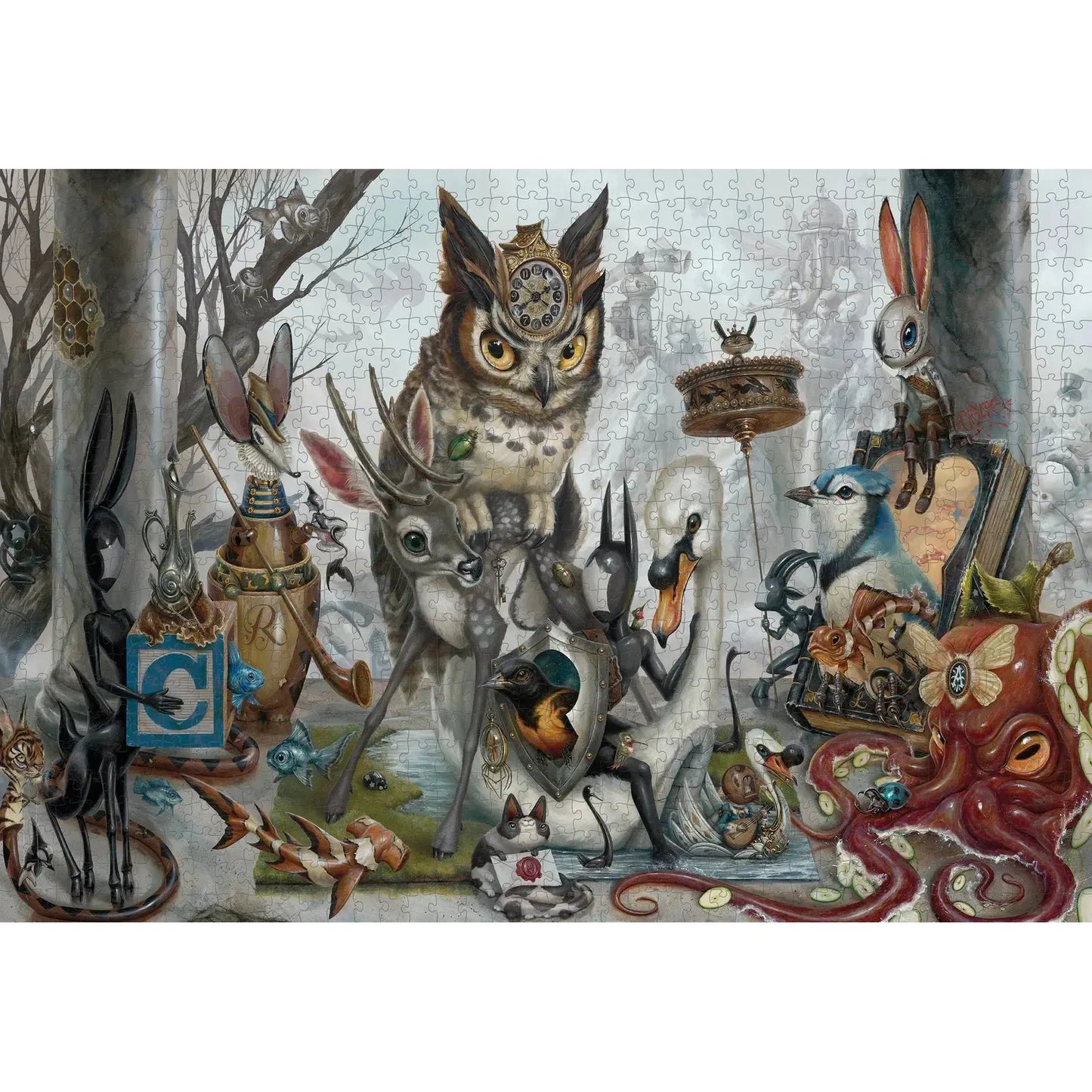 Let the Outside In 1000 Piece Jigsaw Puzzle Pomegranate