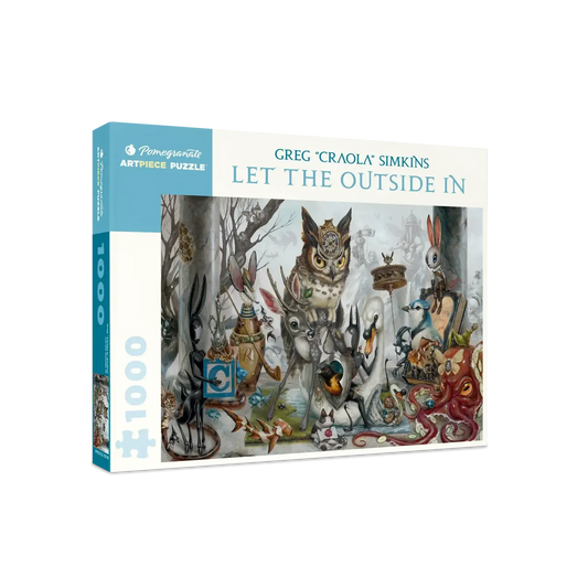 Let the Outside In 1000 Piece Jigsaw Puzzle Pomegranate