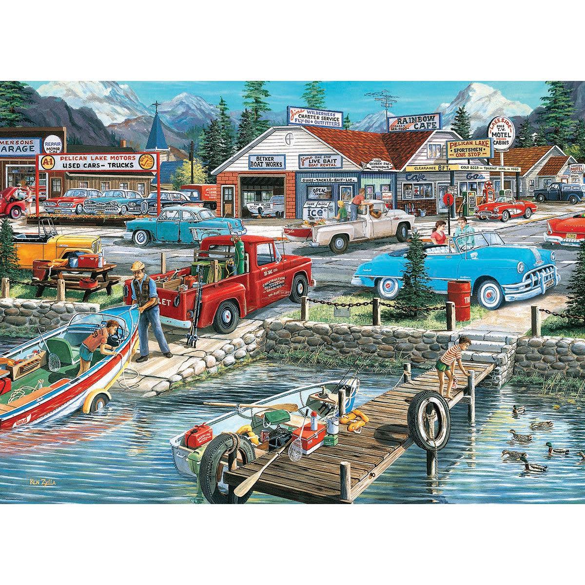 Let’s go Fishing 1000 Piece Jigsaw Puzzle Eurographics