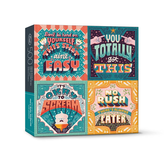 Life Lessons 500 Piece Jigsaw Puzzle Fred