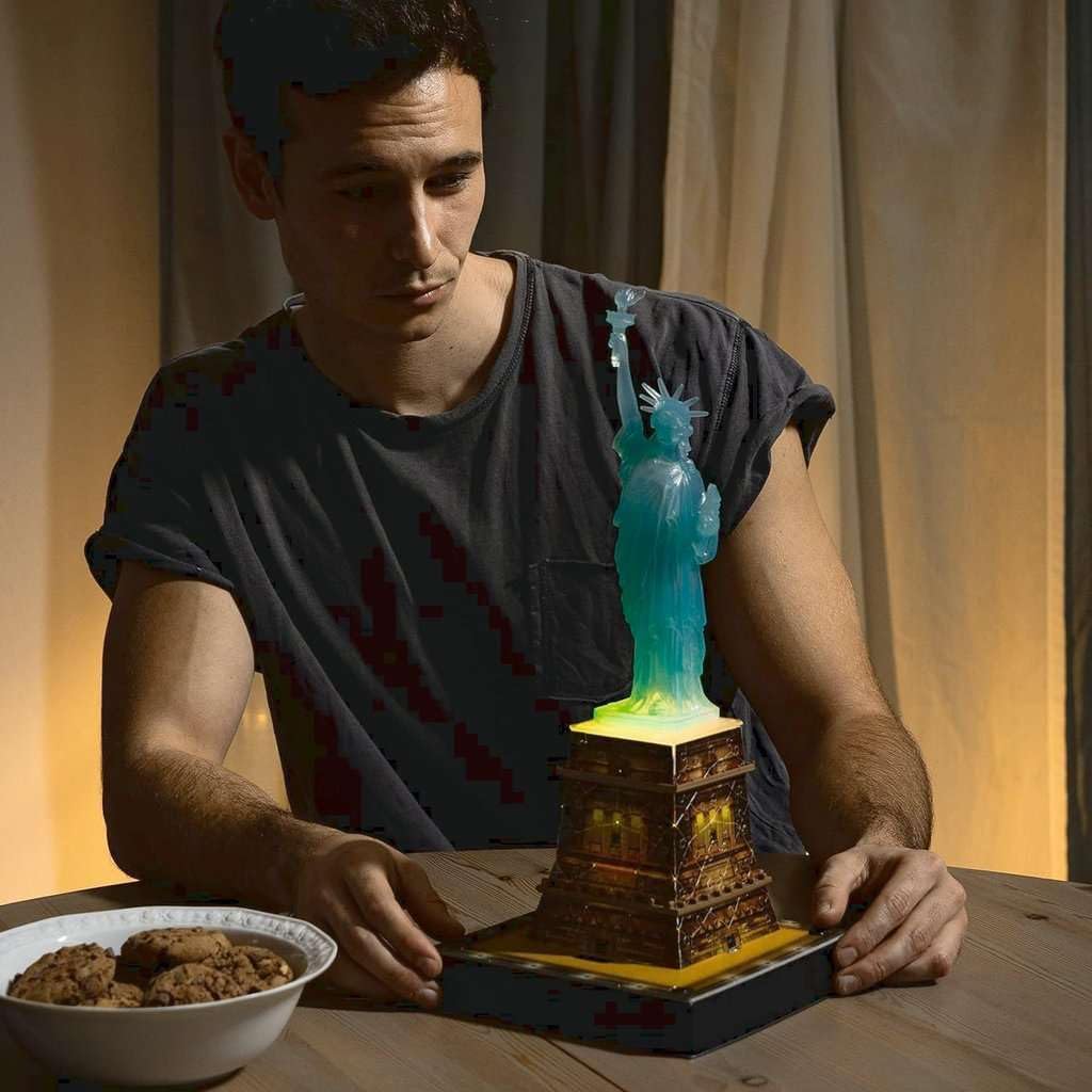 Light-Up Statue of Liberty 120 Piece 3D Jigsaw Puzzle Ravensburger