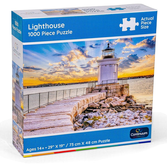 Lighthouse 1000 Piece Jigsaw Puzzle Continuum