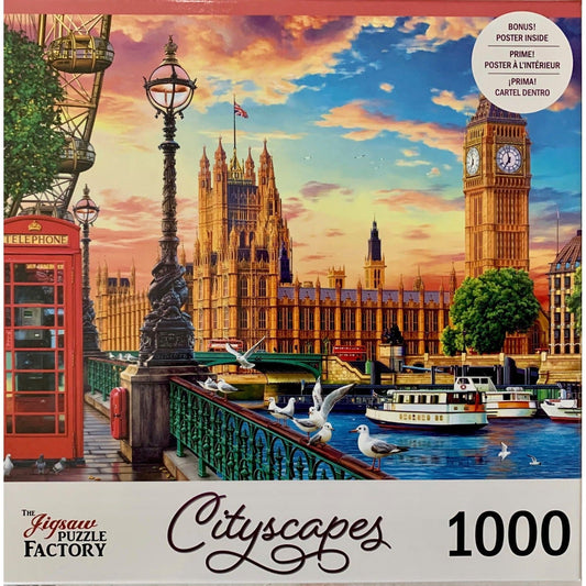 London England 1000 Piece Jigsaw Puzzle Leap Year