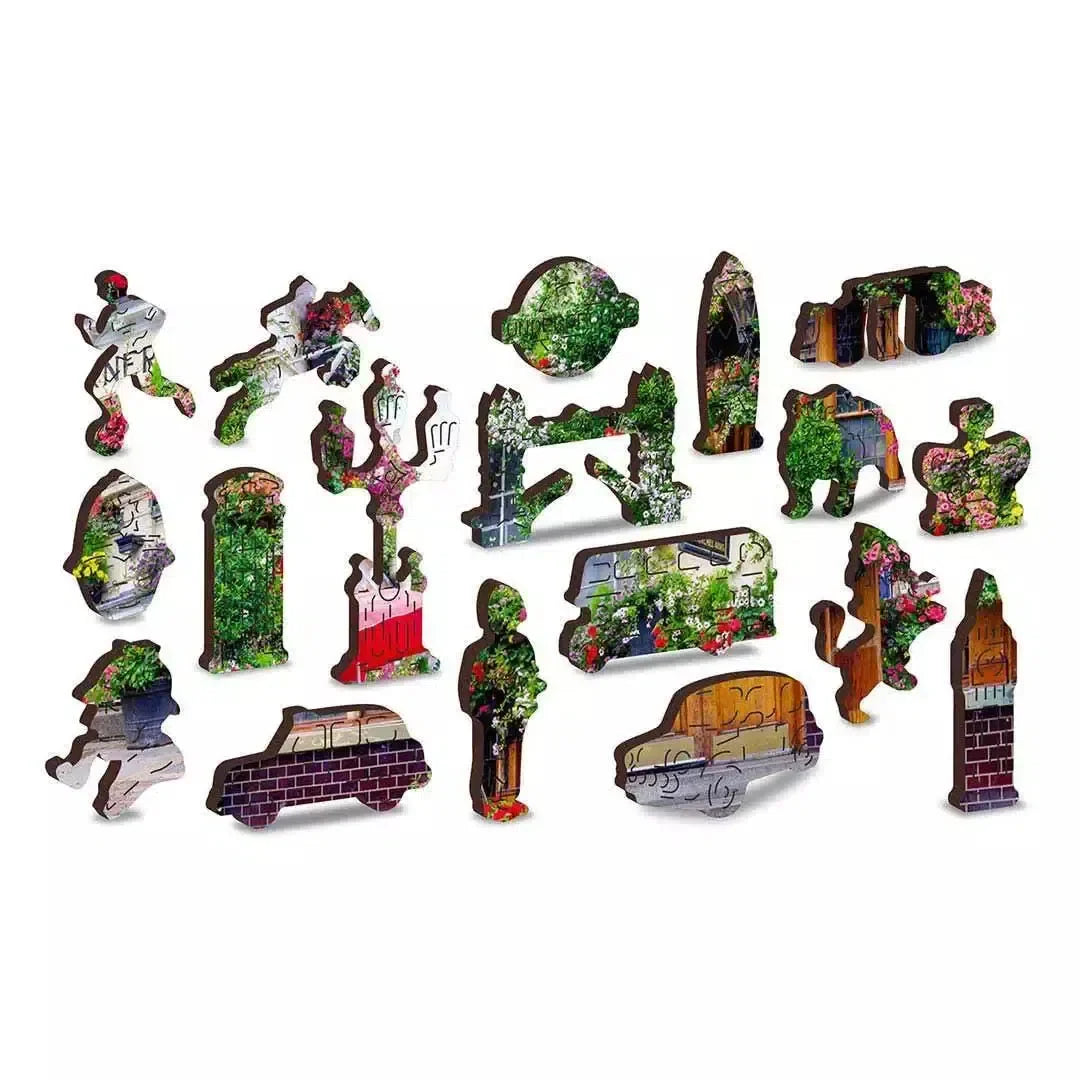 London Pub 150 Piece Wood Jigsaw Puzzle Wooden City