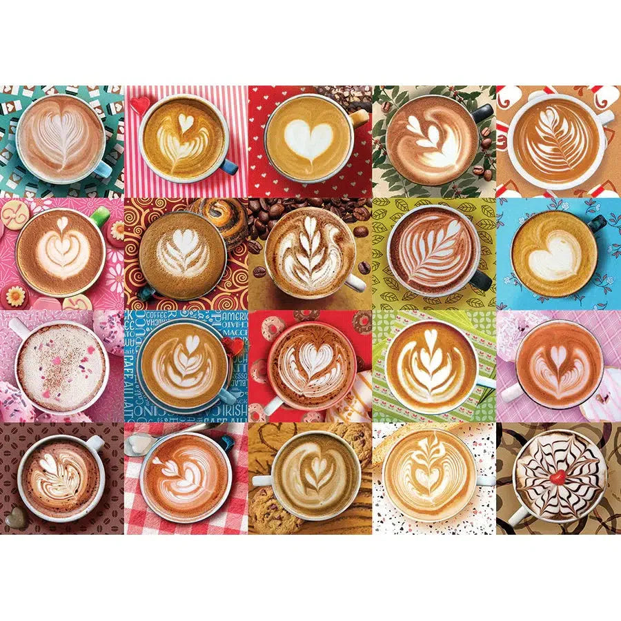 Love You a Latte 500 Piece Jigsaw Puzzle Cobble Hill