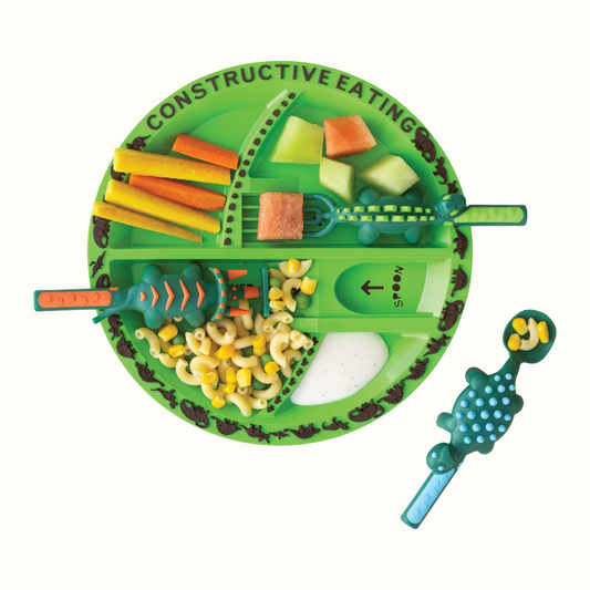 Utensil & Plate Combo - Chickadees Wooden Toys