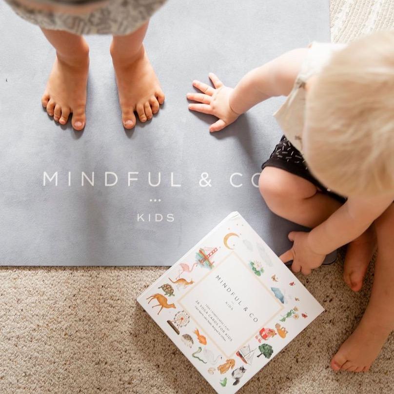 Kids Yoga Mats - Chickadees Wooden Toys