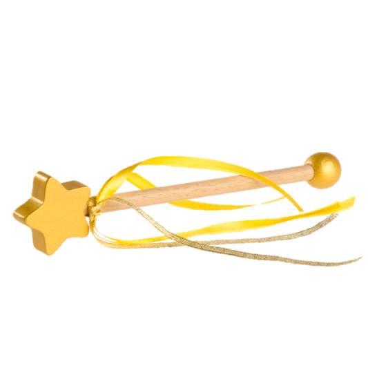 Magic Princess Wand for kids, Gold Star Wand