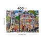 Main Street 400 Piece Wood Jigsaw Puzzle Wooden City