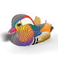 Mandarin Duck 3D Cardboard Model Kit Eugy